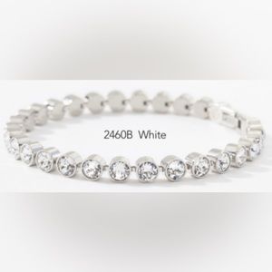 NEW! Mini ice bracelet white crystals Touchstone Crystal by Swarovski BNIB